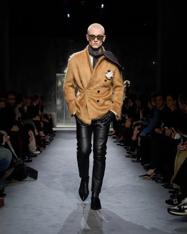 MOHAIR JACKET CARAMEL BEIGE online